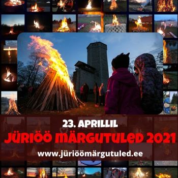 Вечером 23 апреля Нарвский замок примет участие в эстафете огня Юрьевой ночи