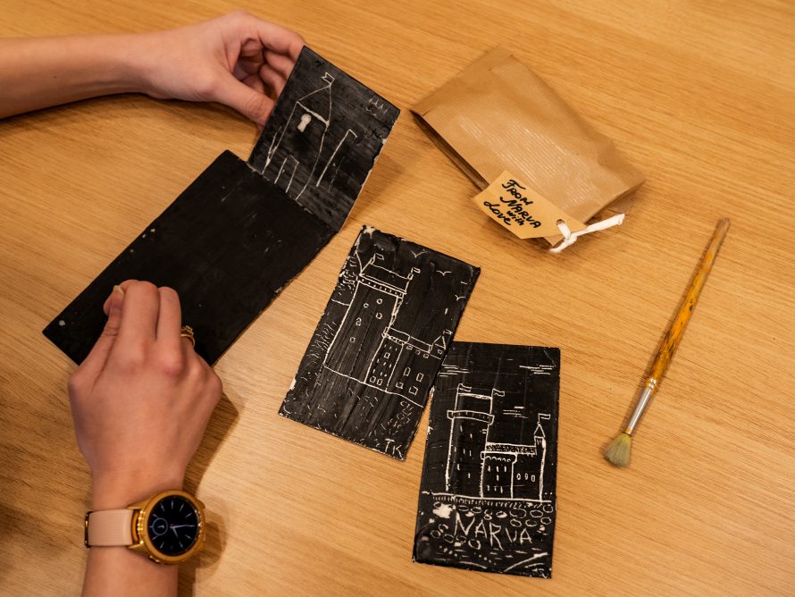 Grataažtehnikas gravüüri valmistamine