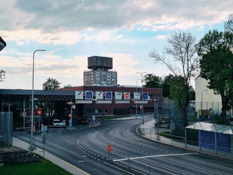 Narva piiripunkt. 2021