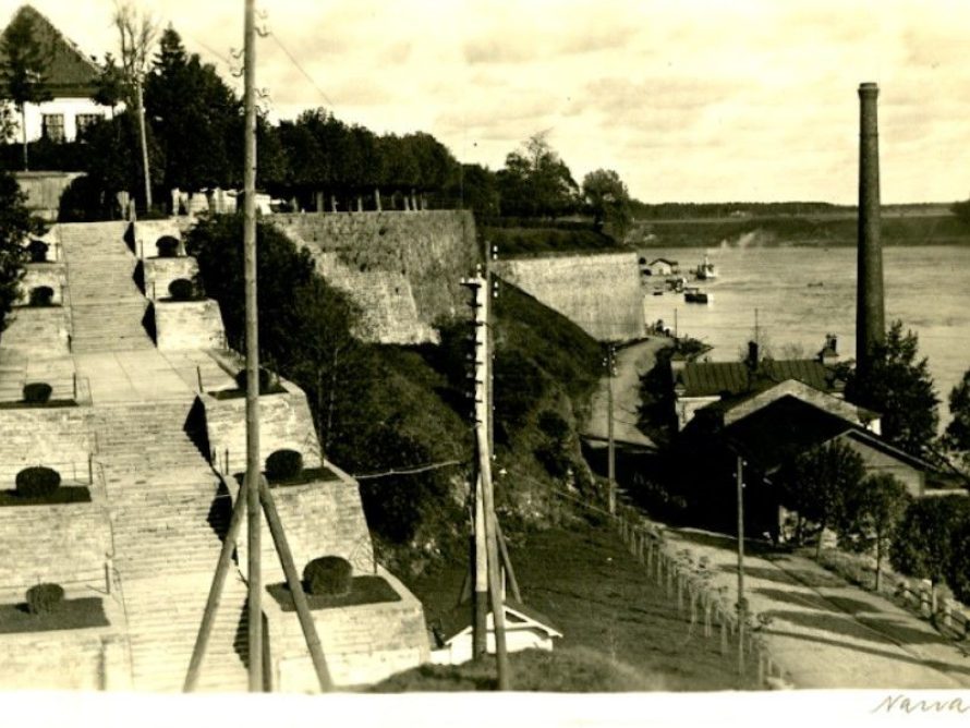 Narva. Hahni trepp. Haidak, Osvald. 1936 (Narva Muuseum)