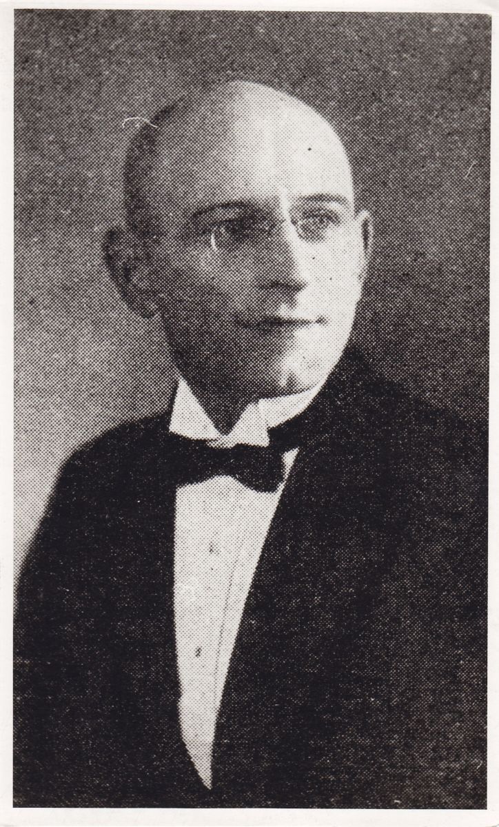 Näitleja, lavastaja ja Narva Eesti Teatri juht (1934–1935) Ferdinand Pettai. 1936. Foto Narva Muuseumi kogust