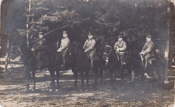 Vabadussõja ratsaväelaste grupifoto, Martin Telska (NLM F 874:1); Narva Muuseum SA;